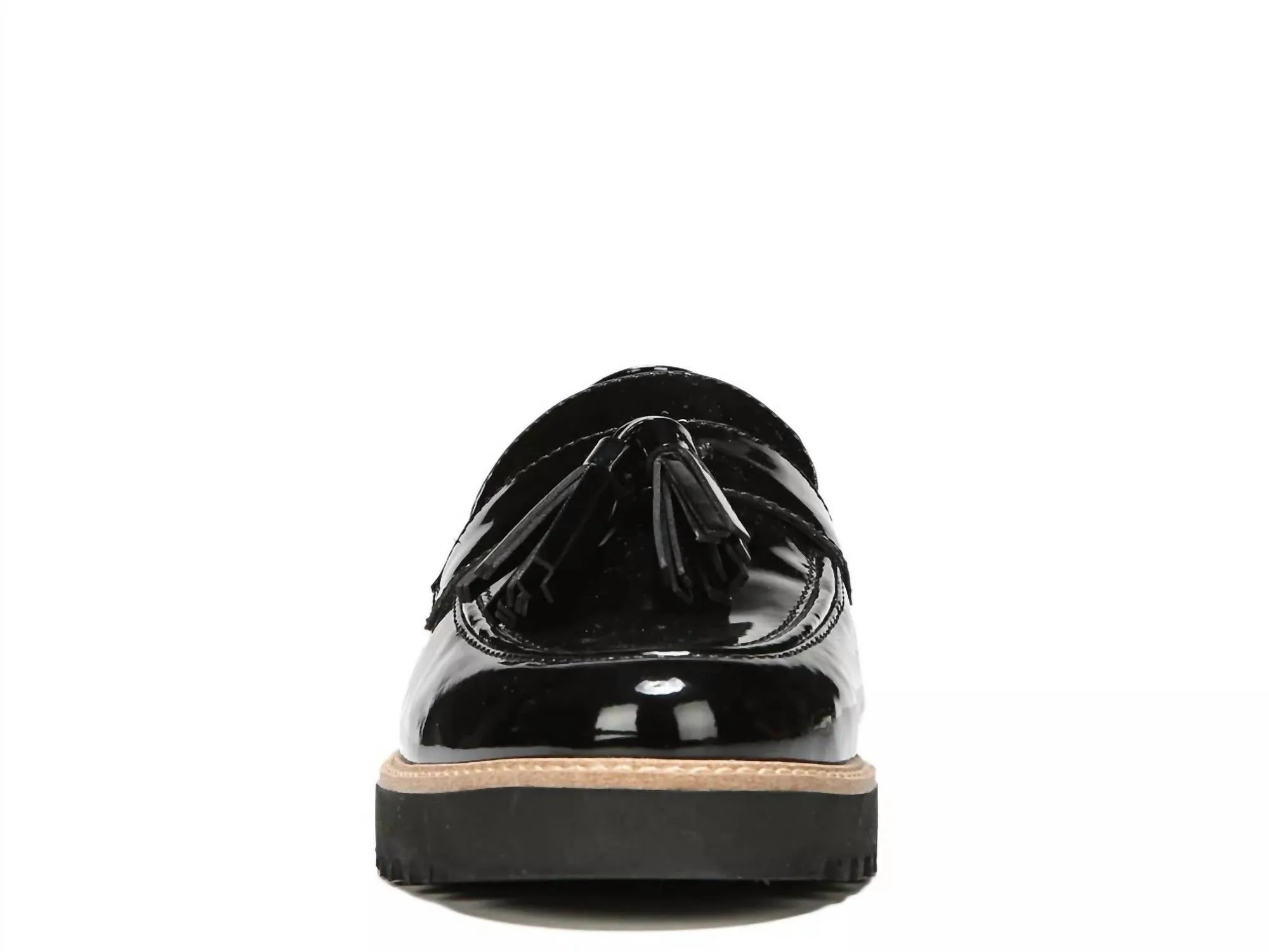 Women's Carolynn Platform Loafer In Black Patent
