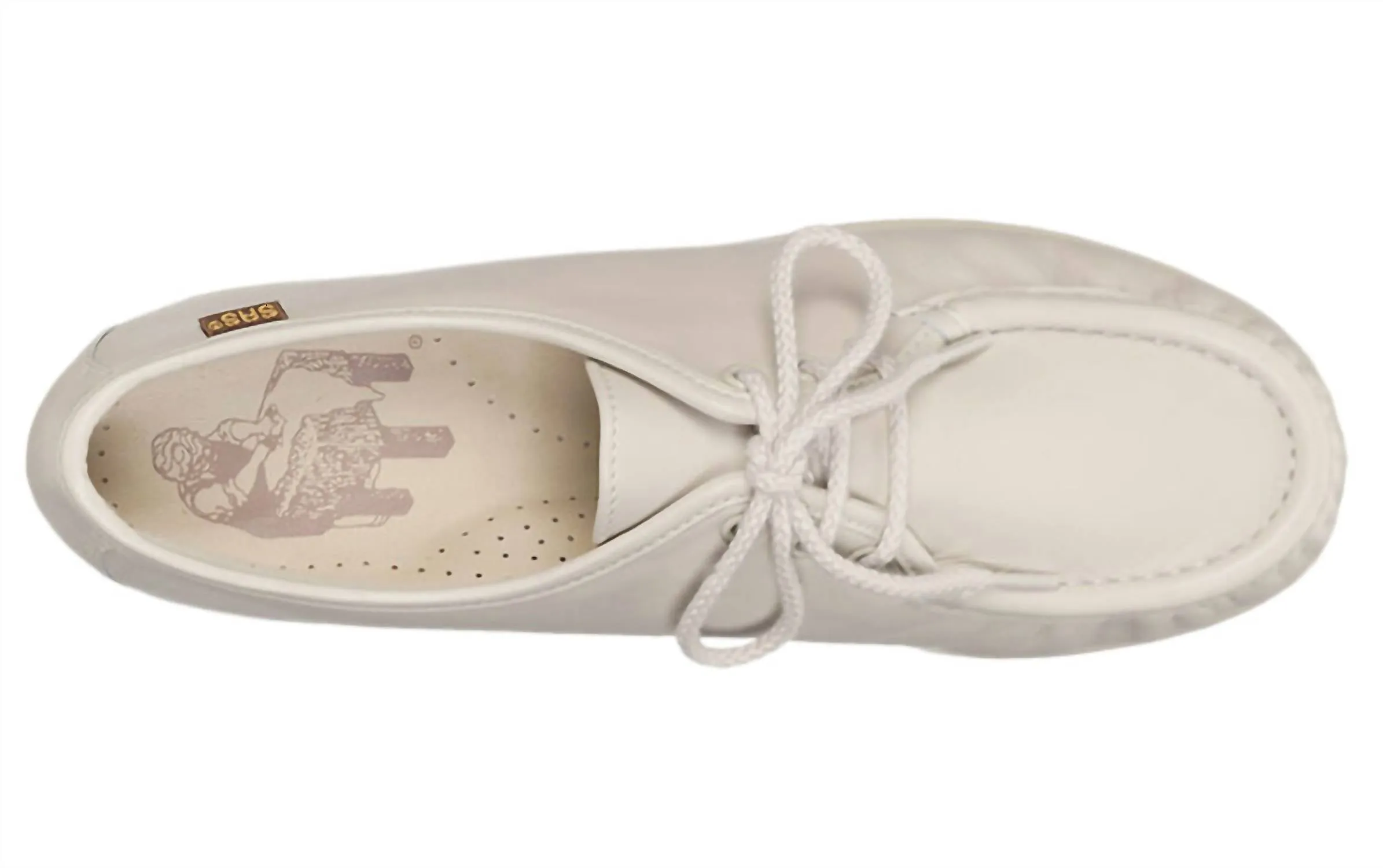 Women's Casual Lace-Up Loafer In Mocha