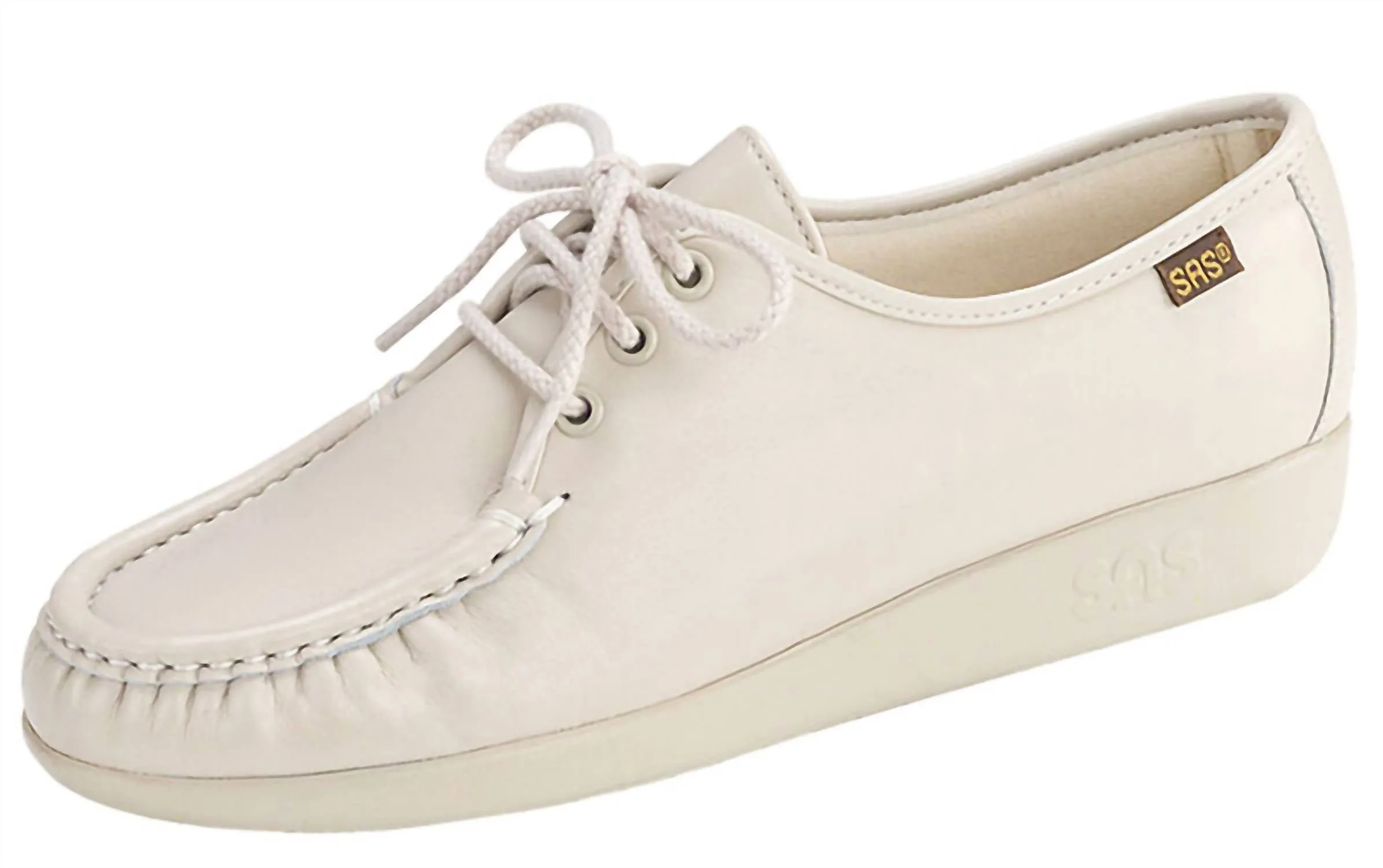 Women's Casual Lace-Up Loafer In Mocha