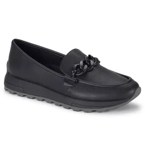 Womens Chain Manmade Loafers