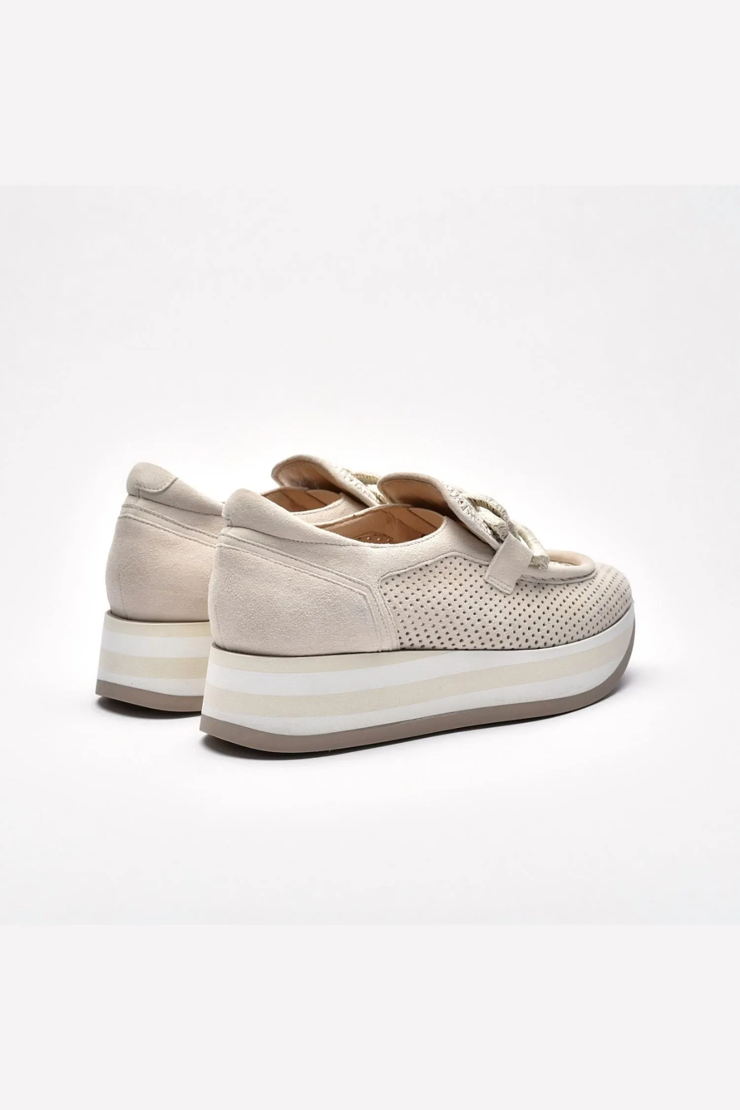 Women's Cintia Platform Loafer In Coco