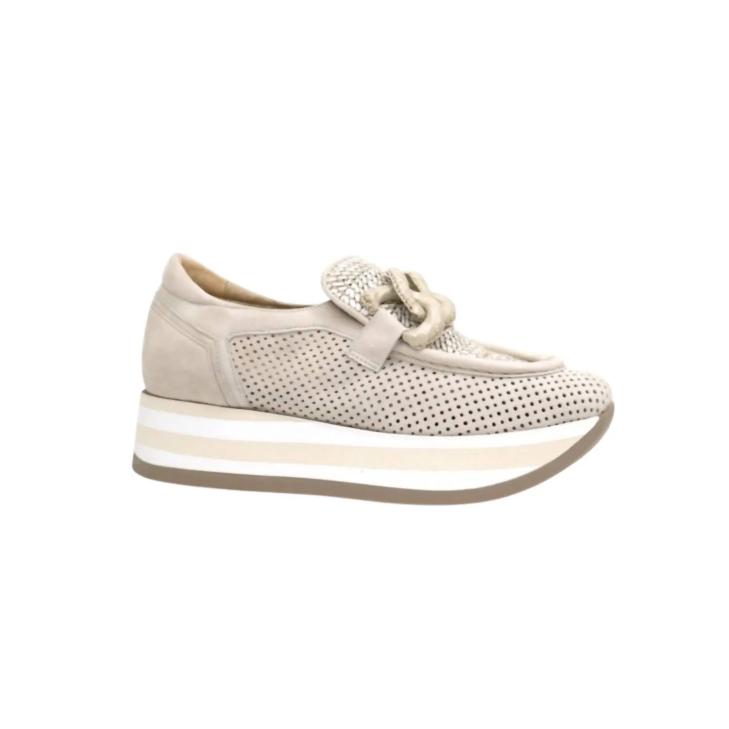Women's Cintia Platform Loafer In Coco