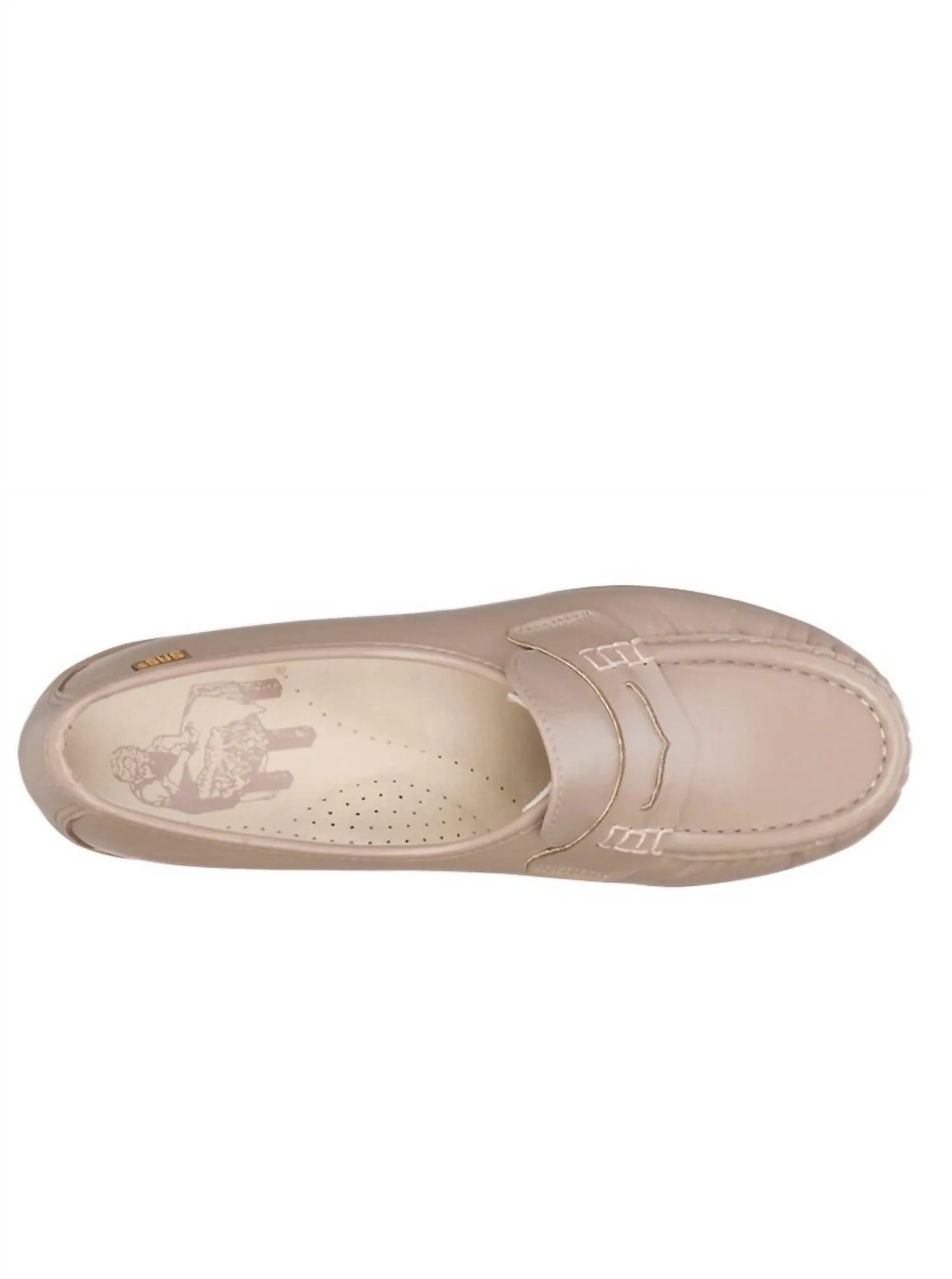 Women's Classic Slip On Loafer - Narrow In Mocha