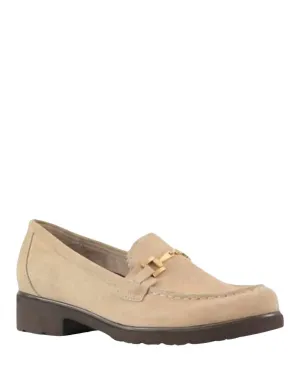 Women's Colleen Loafer In Sand Suede