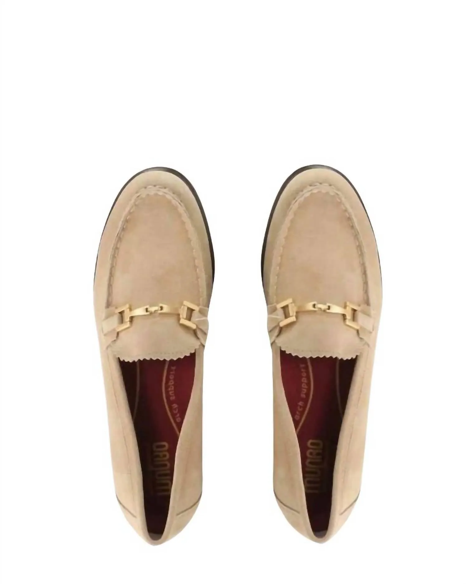 Women's Colleen Loafer In Sand Suede