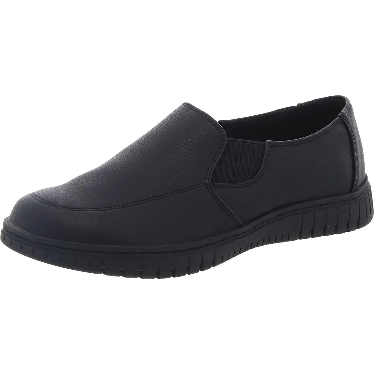 Womens Comfort Insole Faux Leather Loafers