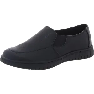 Womens Comfort Insole Faux Leather Loafers