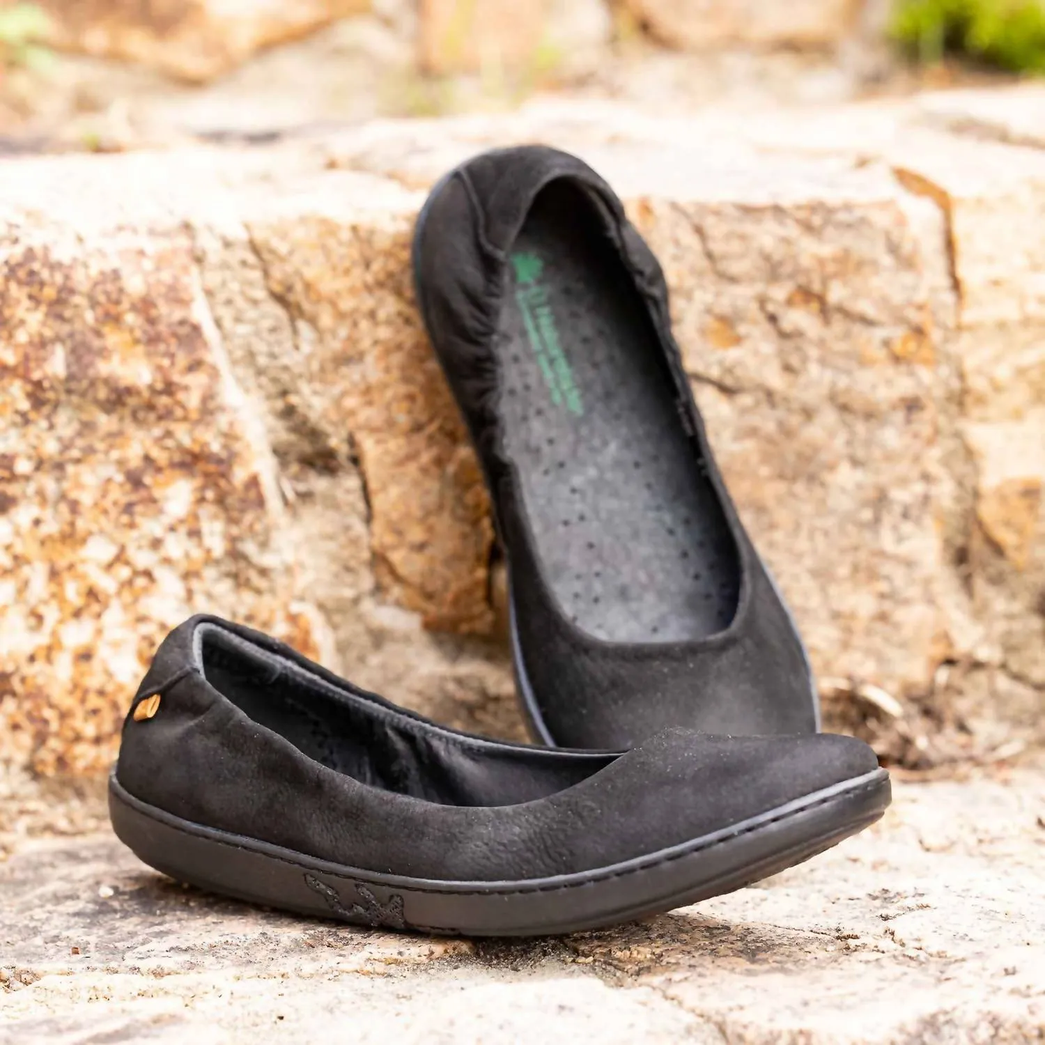 Women's Coral Fantasy Ballet Flat In Carbon