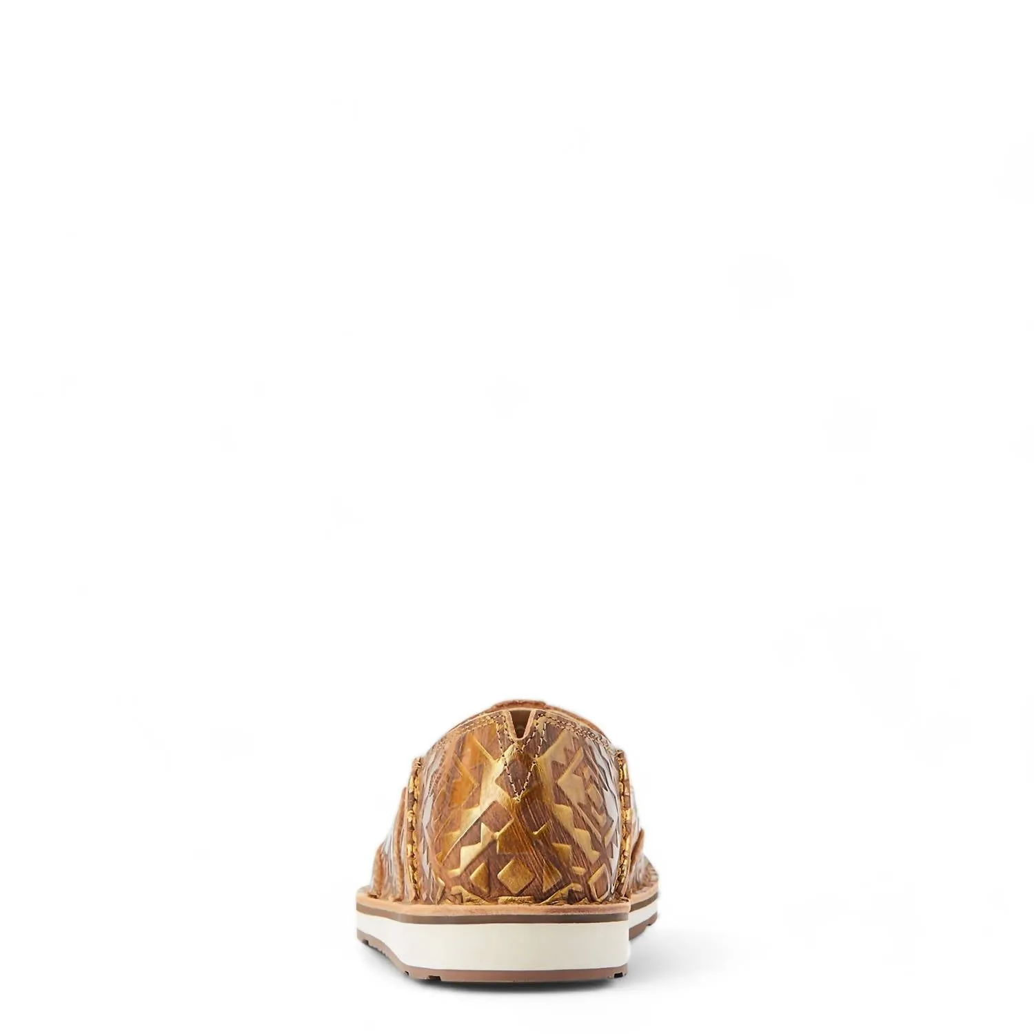 Women's Cruiser Shoes In Copper Blanket Emboss