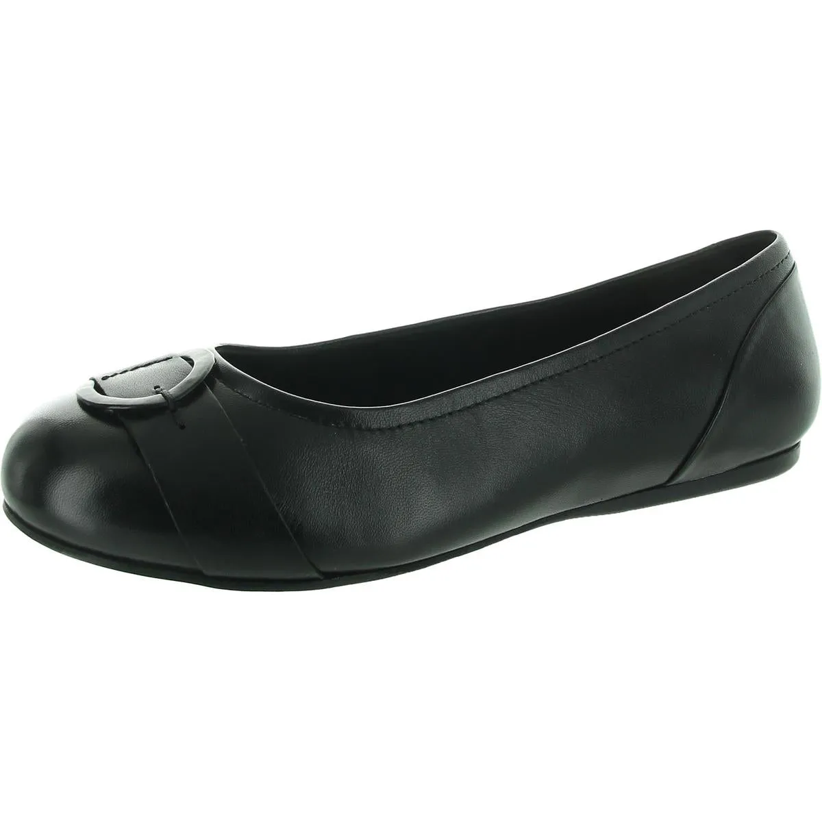 Womens Cushioned Footbed Flat Shoes