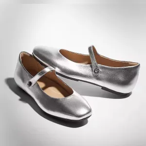 Women's Delicato Mary Jane Sandal In Silver
