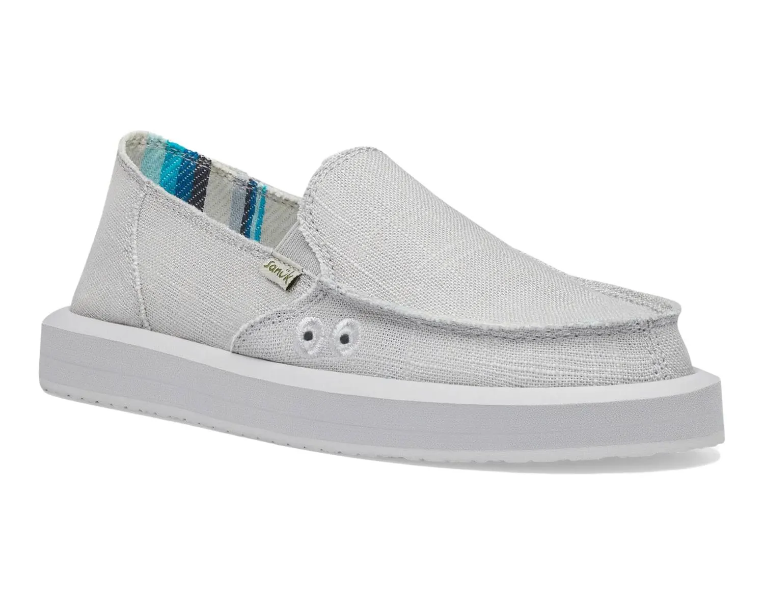 Women's Donna St Slip On In Grey Hemp