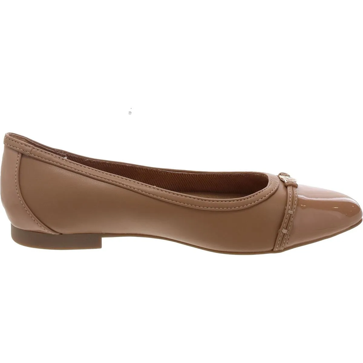Womens Embellished Man Made Ballet Flats