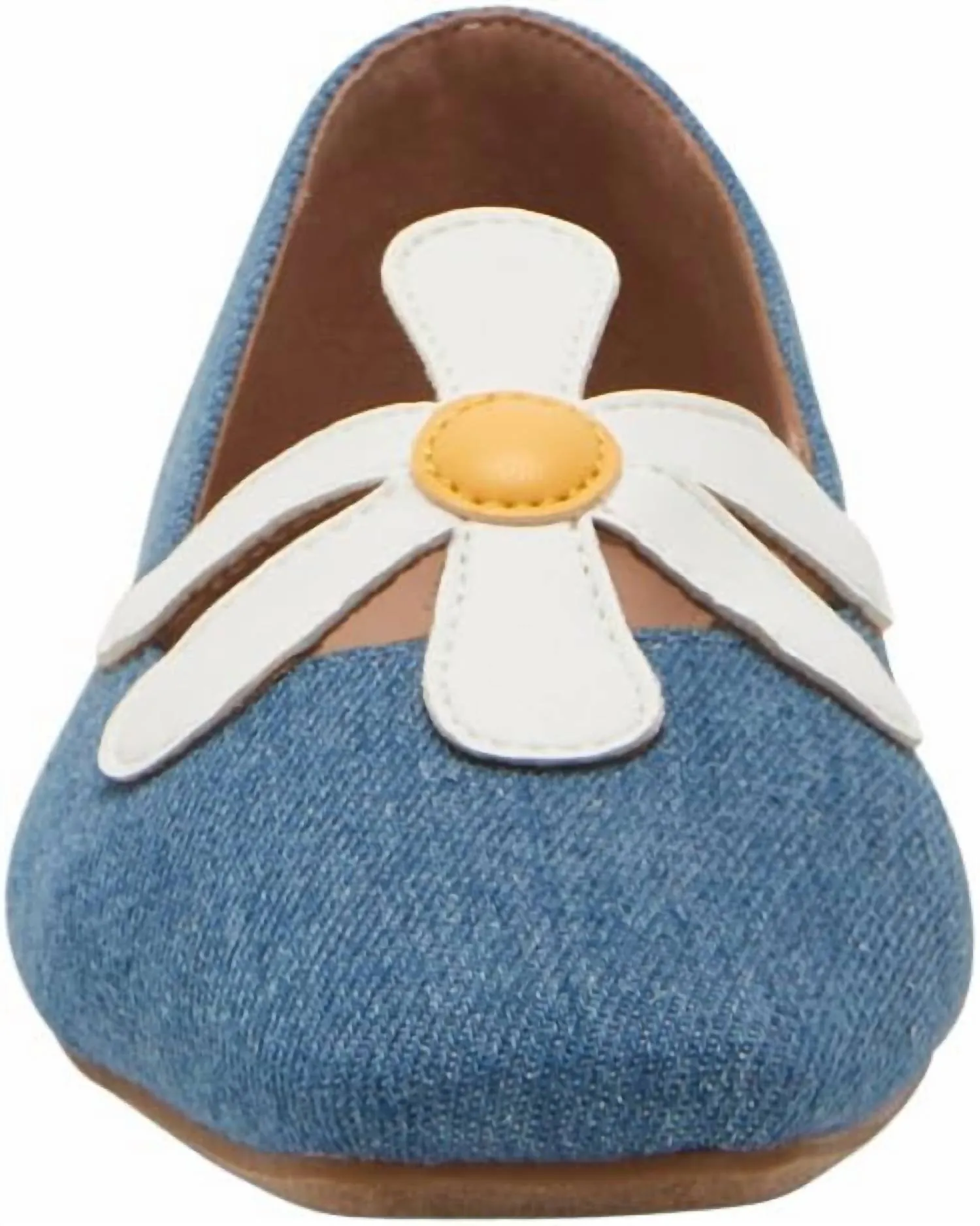 Women's Evie Daisy Flat In Denim