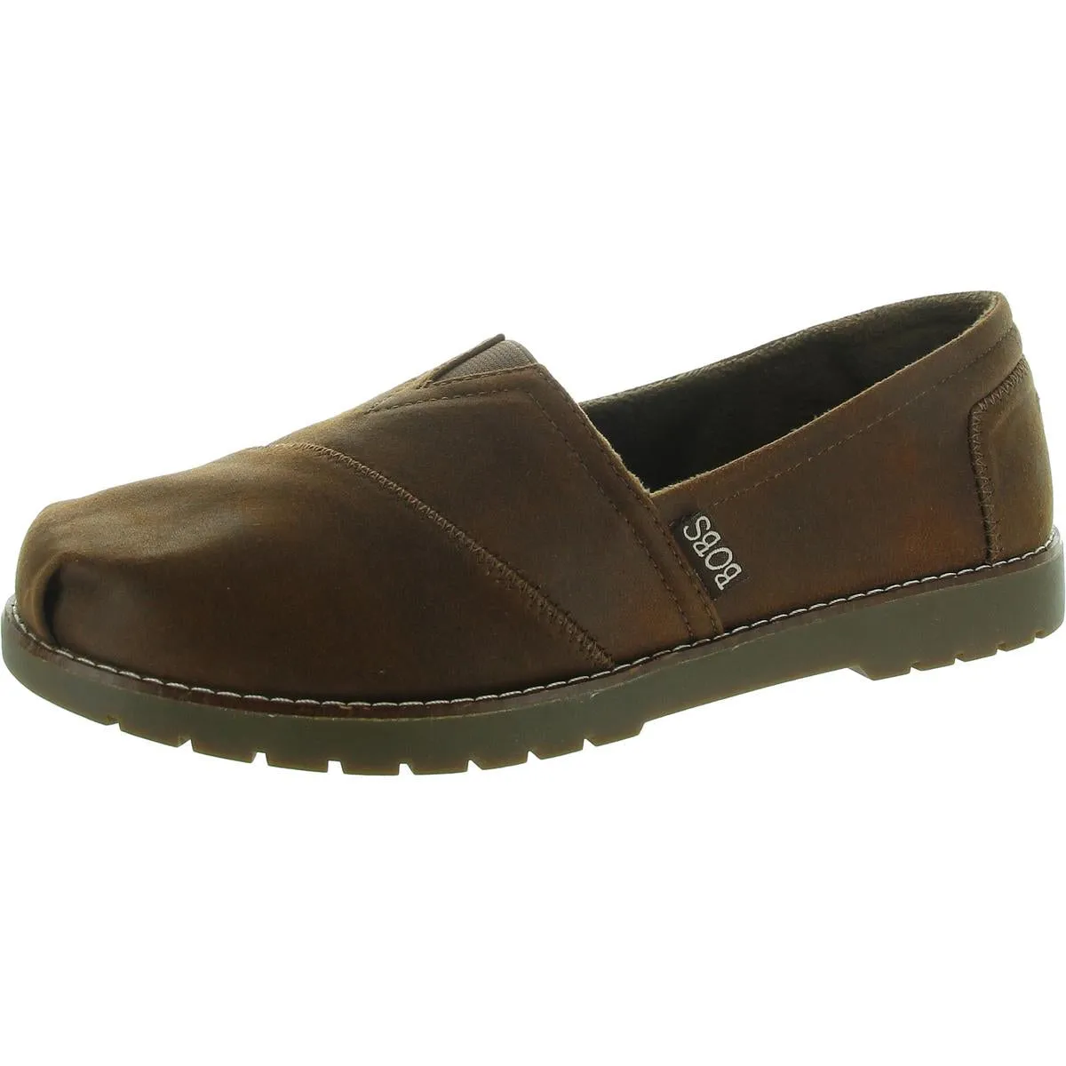 Womens Faux Fur Lined Faux Fur Flat Shoes