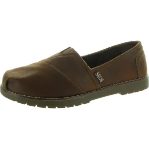 Womens Faux Fur Lined Faux Fur Flat Shoes