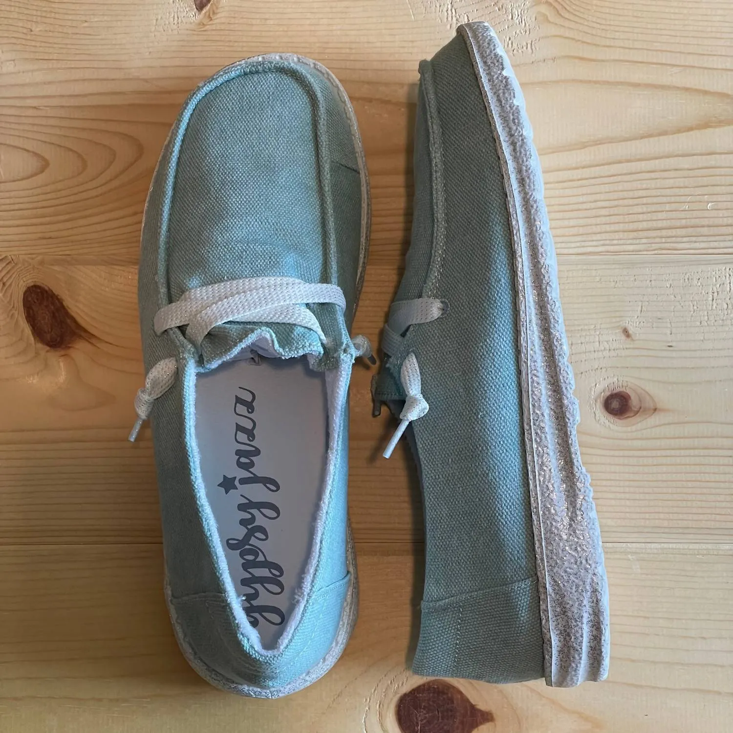 Women's Flash Slip-On Shoes In Turquoise