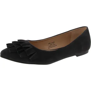 Womens Fringe Manmade Flat Shoes