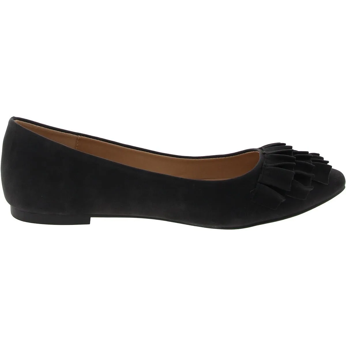 Womens Fringe Manmade Flat Shoes
