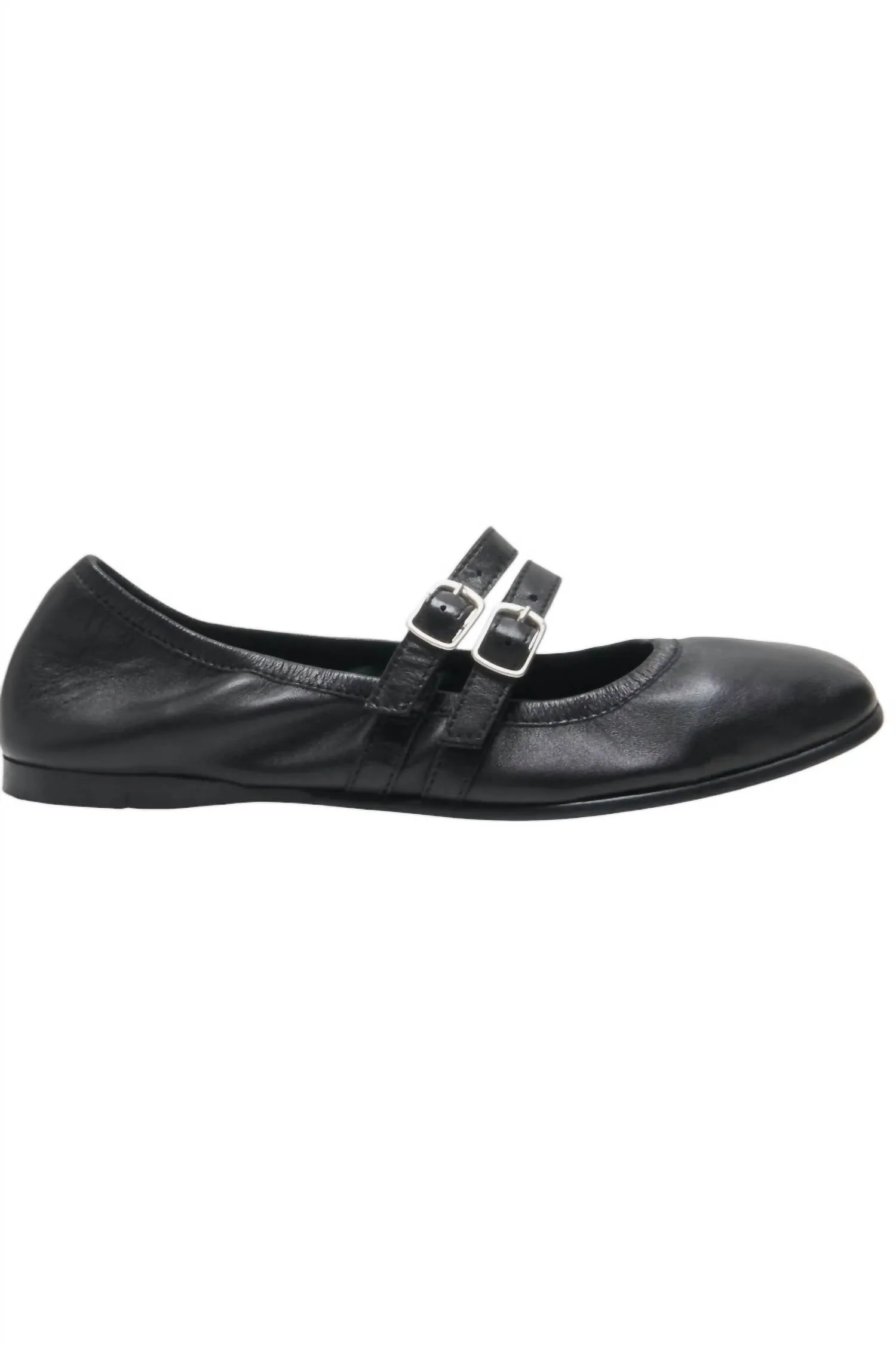 Women's Gemini Ballet Flat Shoes In Black