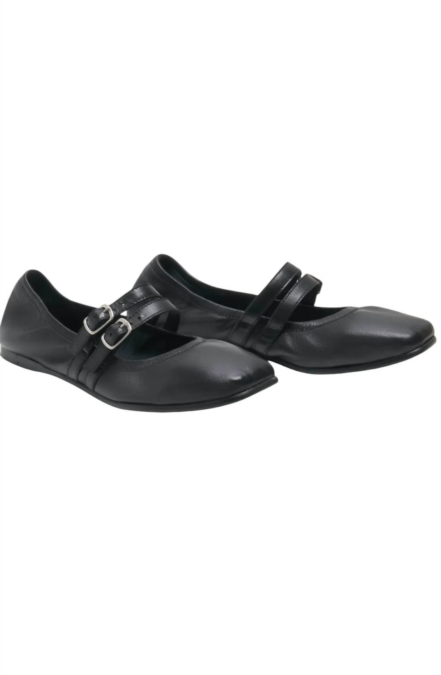 Women's Gemini Ballet Flat Shoes In Black