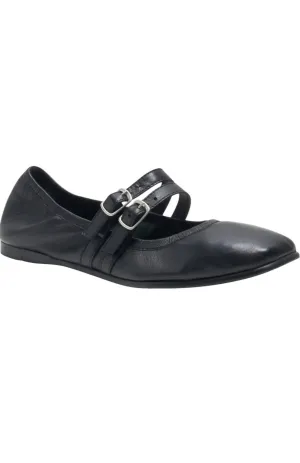 Women's Gemini Ballet Flat Shoes In Black