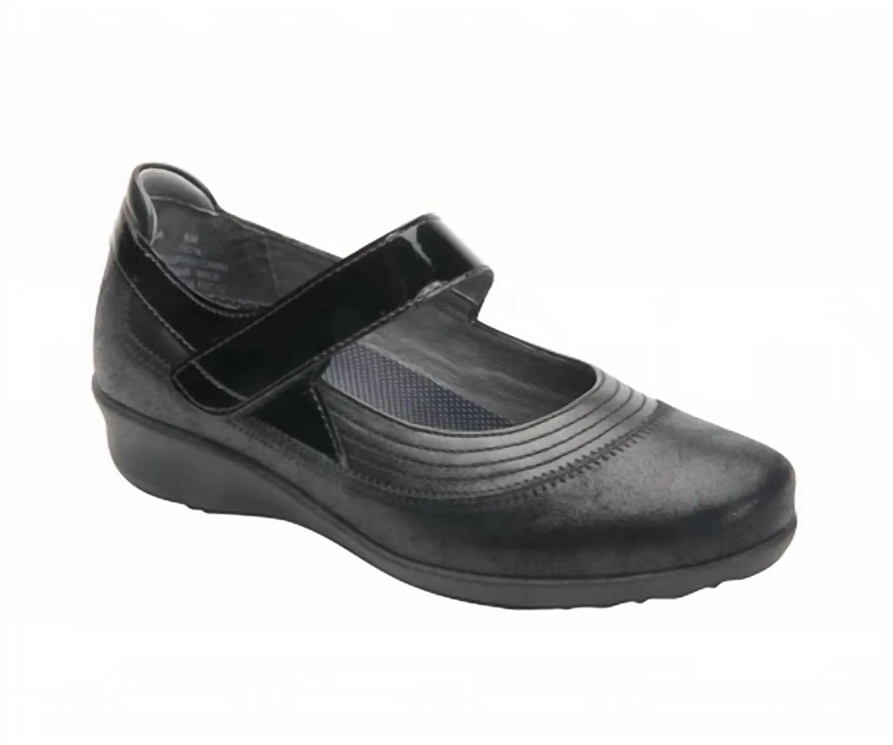Women's Genoa Mary Jane Shoes In Dusty Black