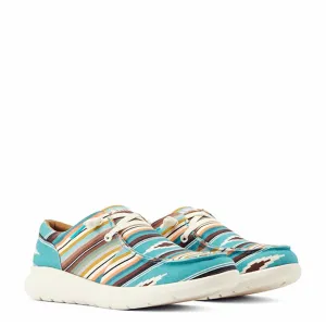 Women's Hilo Shoes In Turquoise/multi