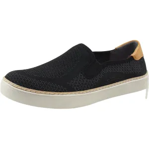 Womens Knit Man Made Slip-On Sneakers