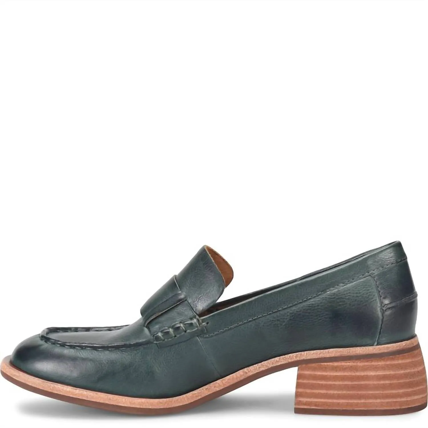 Women's Kya Loafer In Dark Green Pine