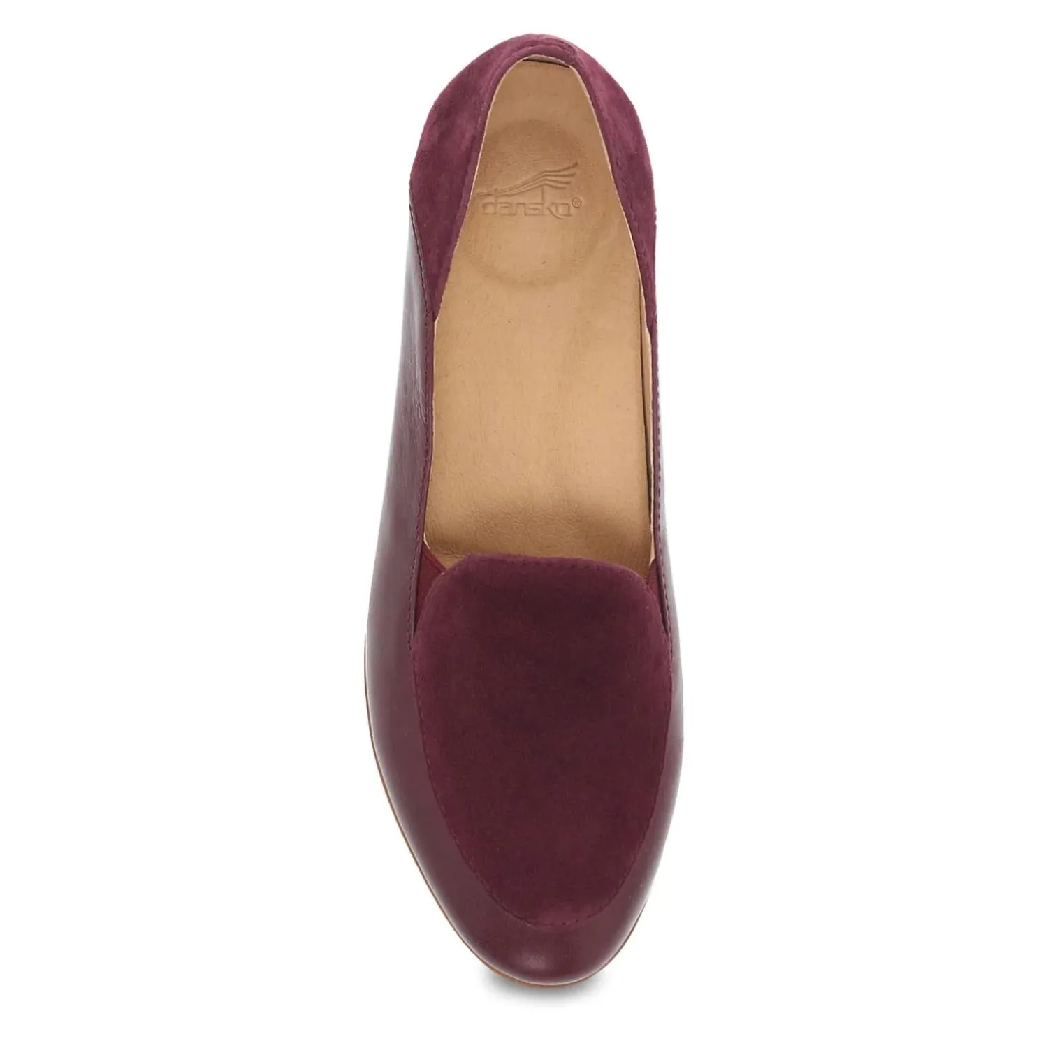 Women's Lace Loafer In Wine Glazed