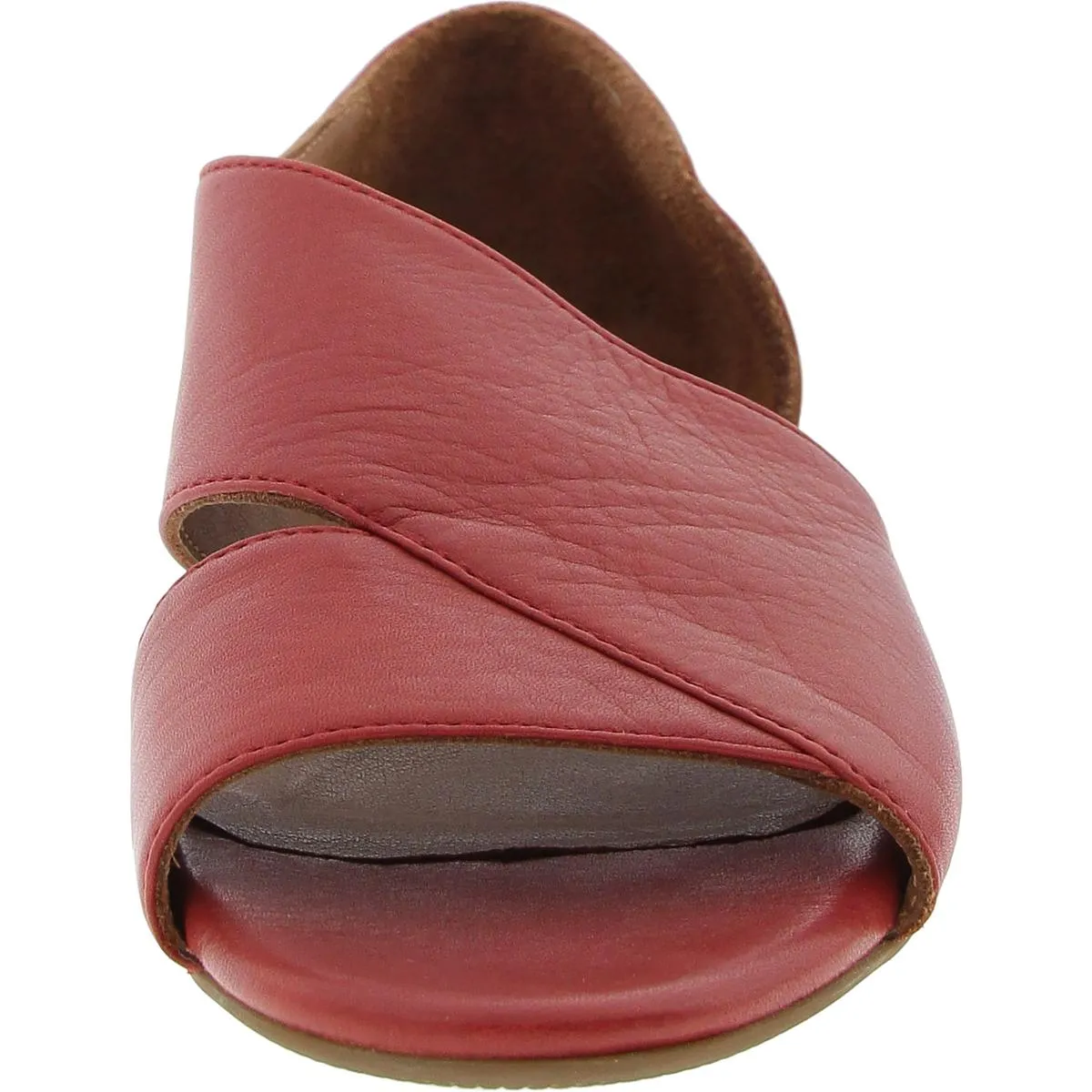 Womens Laceless Leather D'Orsay