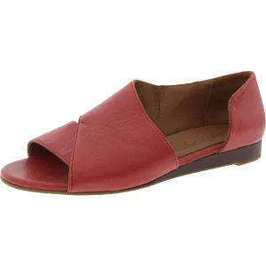 Womens Laceless Leather D'Orsay