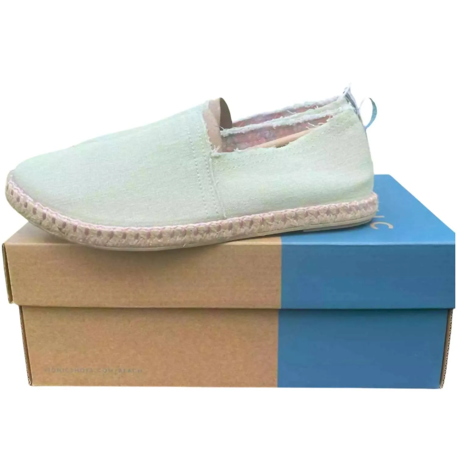 Women's Laguna Beach Canvas Shoes In Frosty Spruce