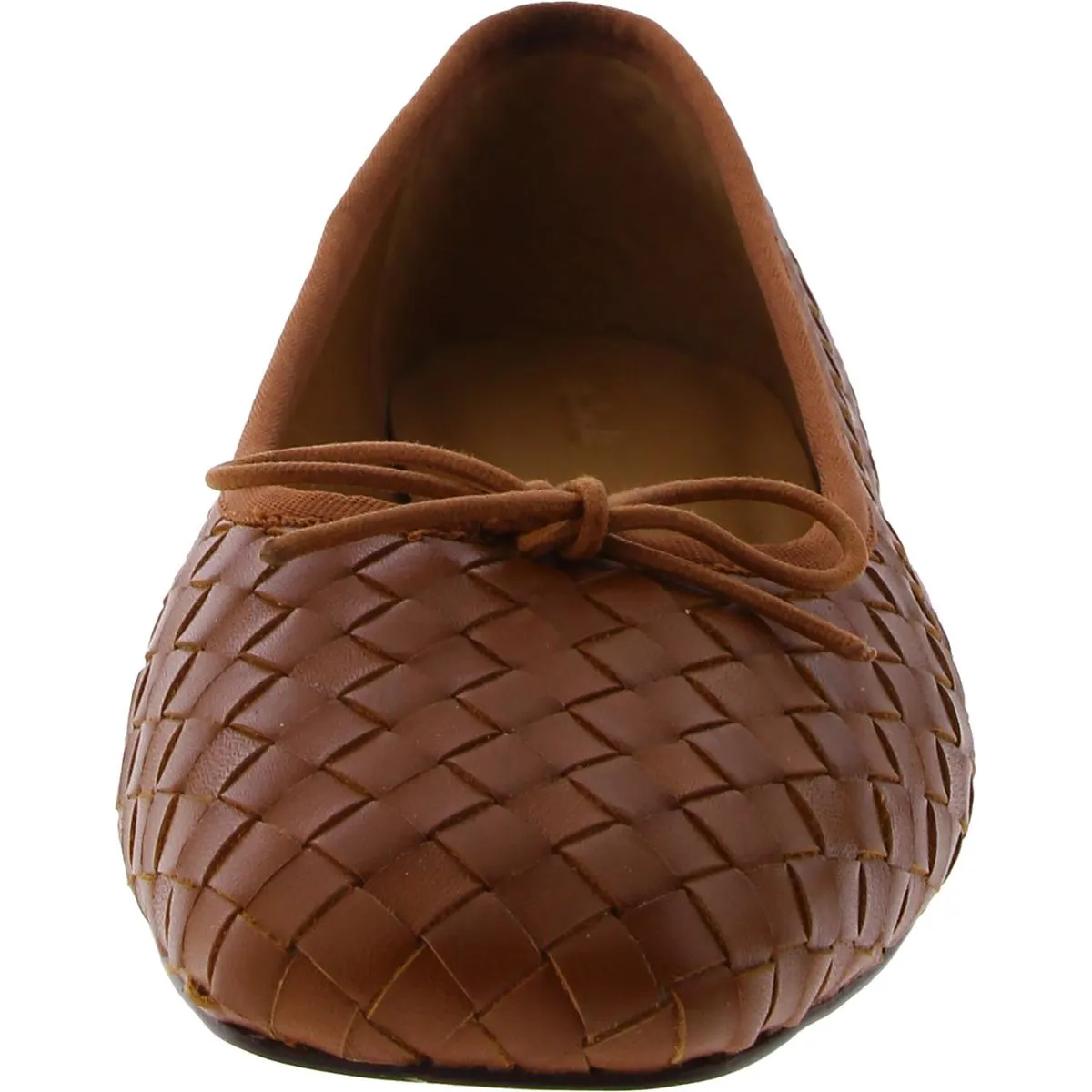 Womens Leather Flat Ballet Flats