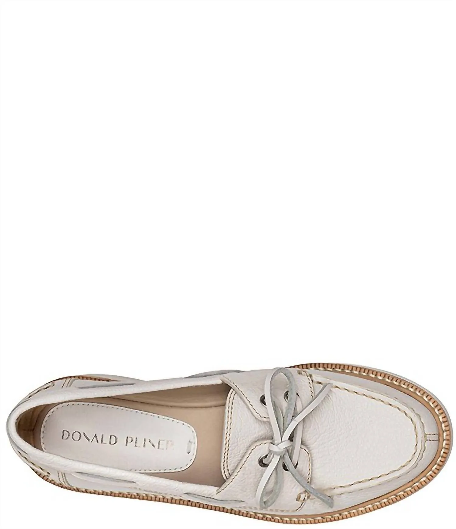 Women's Lillith Boat Shoe In Off White
