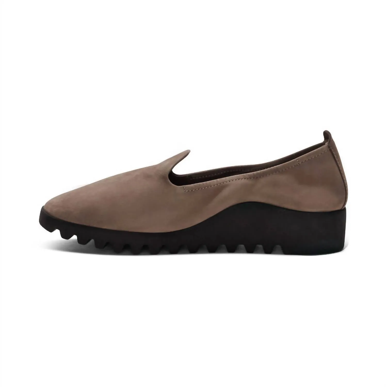 Women's Liz Arch Support Slip-On Loafer In Dark Taupe