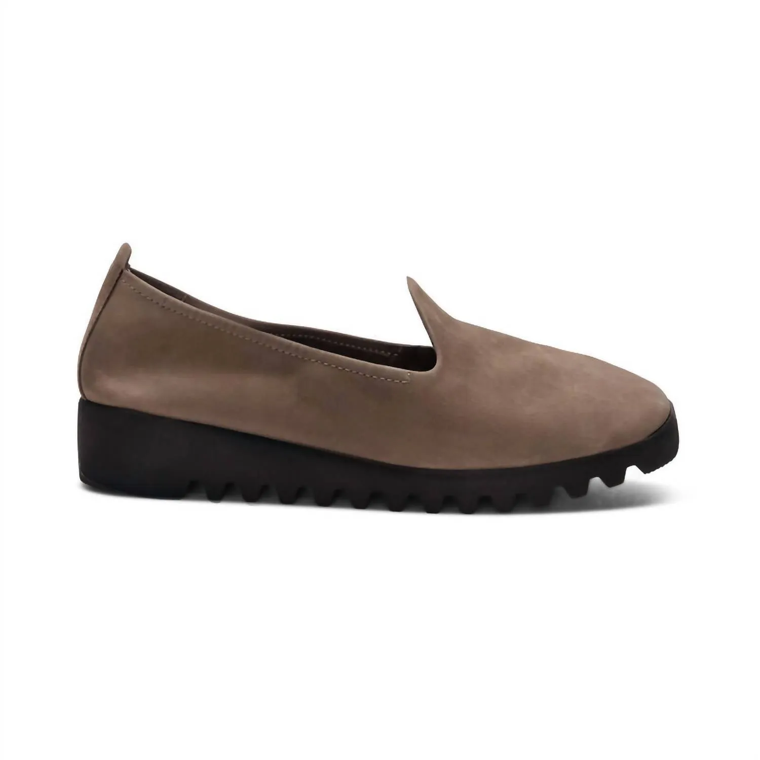 Women's Liz Arch Support Slip-On Loafer In Dark Taupe
