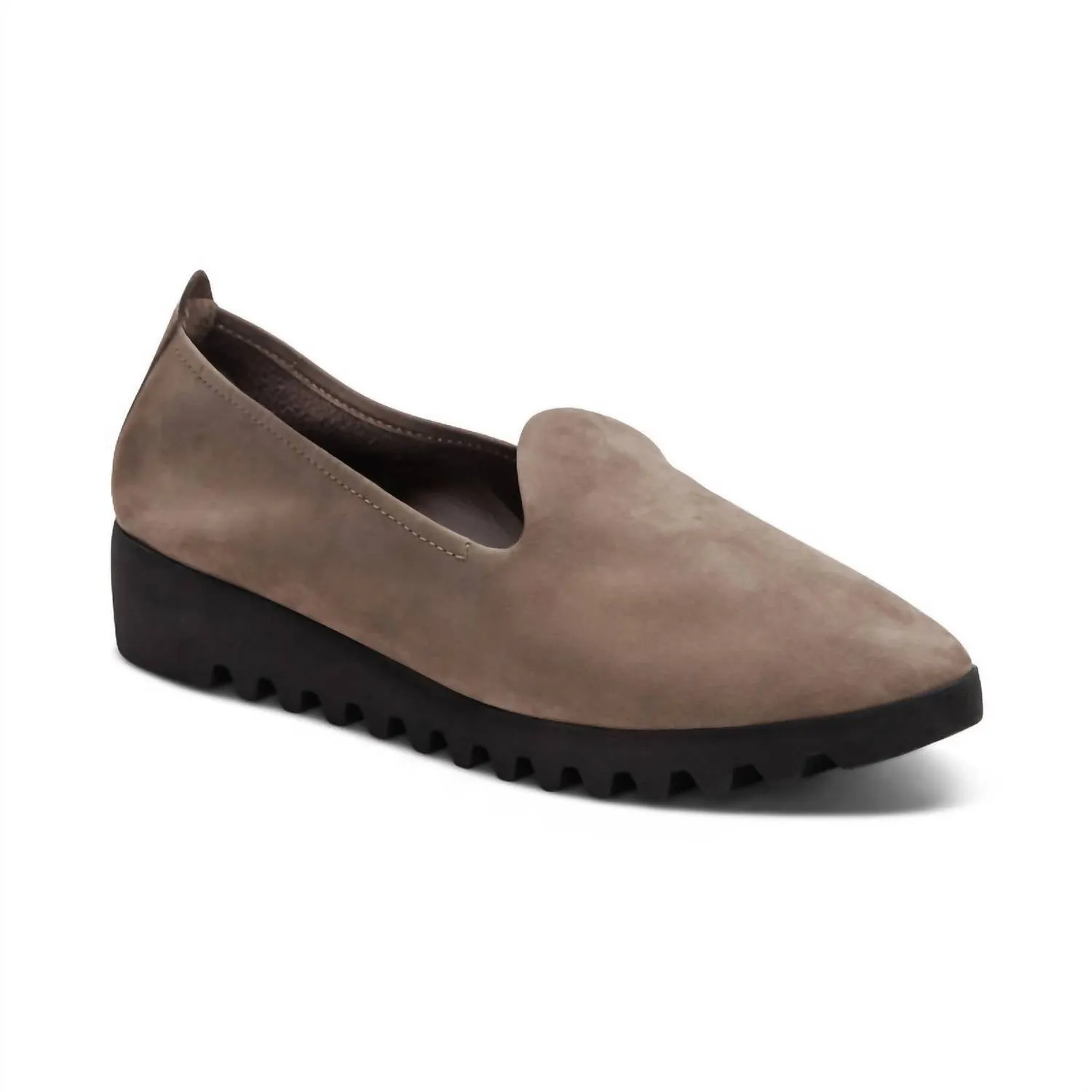 Women's Liz Arch Support Slip-On Loafer In Dark Taupe