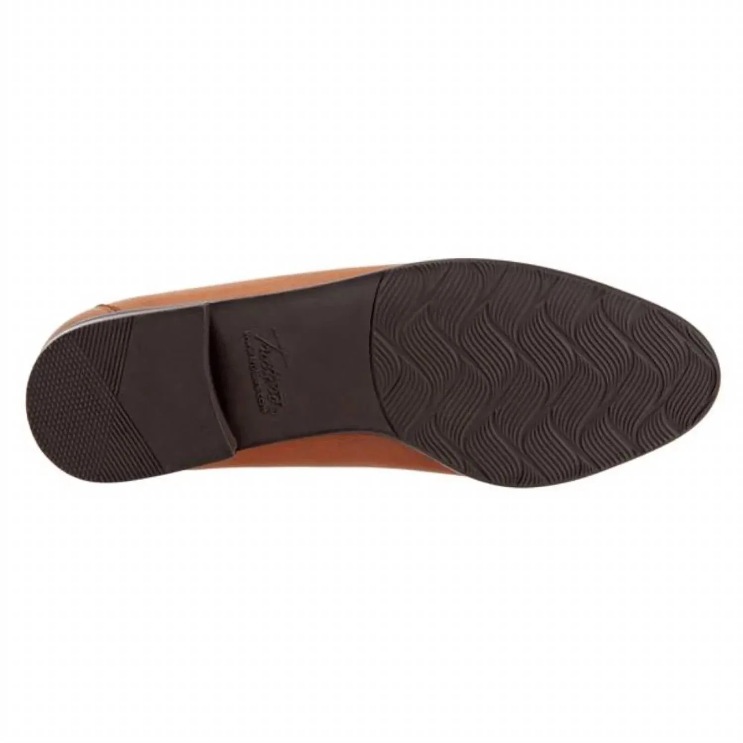 Women's Liz Tassel Leather Loafer In Luggage