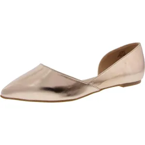 Womens Metallic Manmade D'Orsay