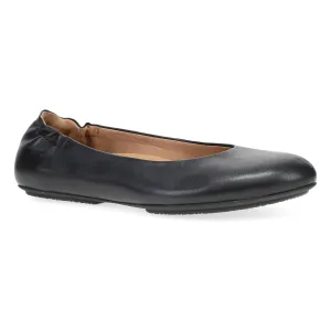 Women's Mollie Flats In Black Leather