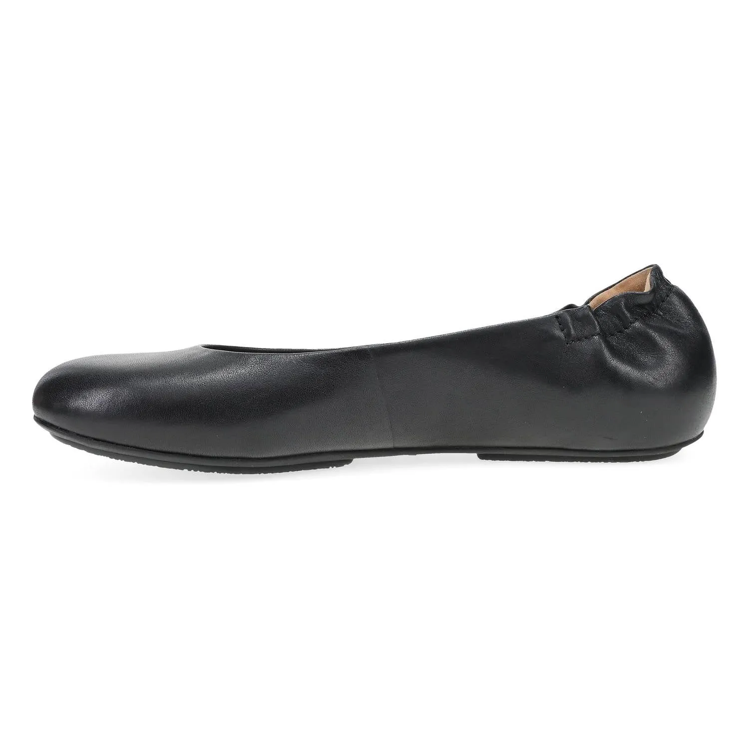 Women's Mollie Flats In Black Leather