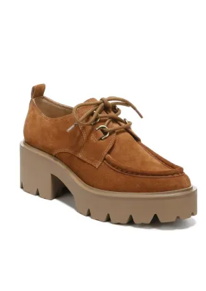 Women's Monna Lug Sole Loafer In Frontier Brown