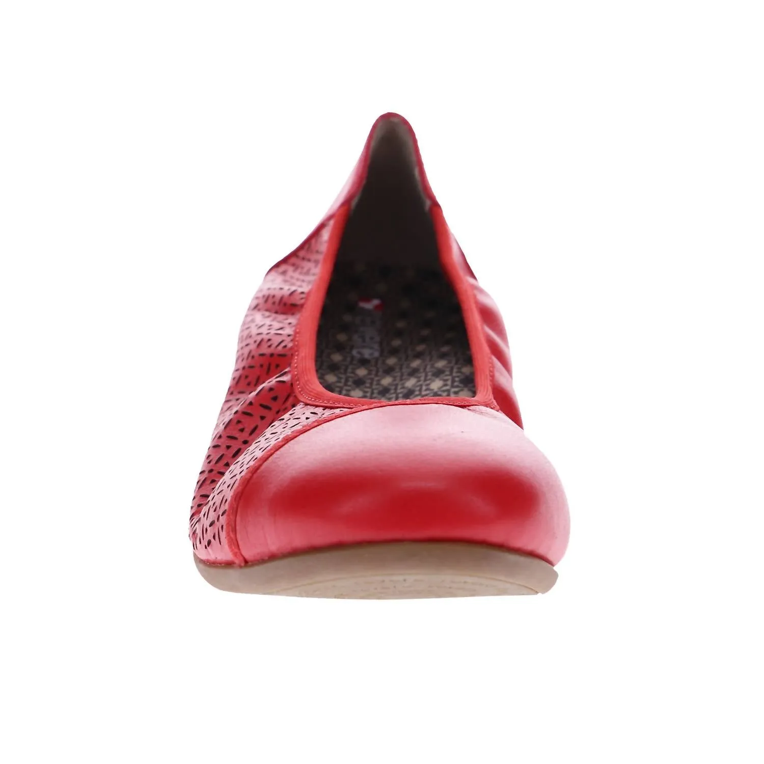 Women's Nairobi Ballet Shoes In Red French Lazer