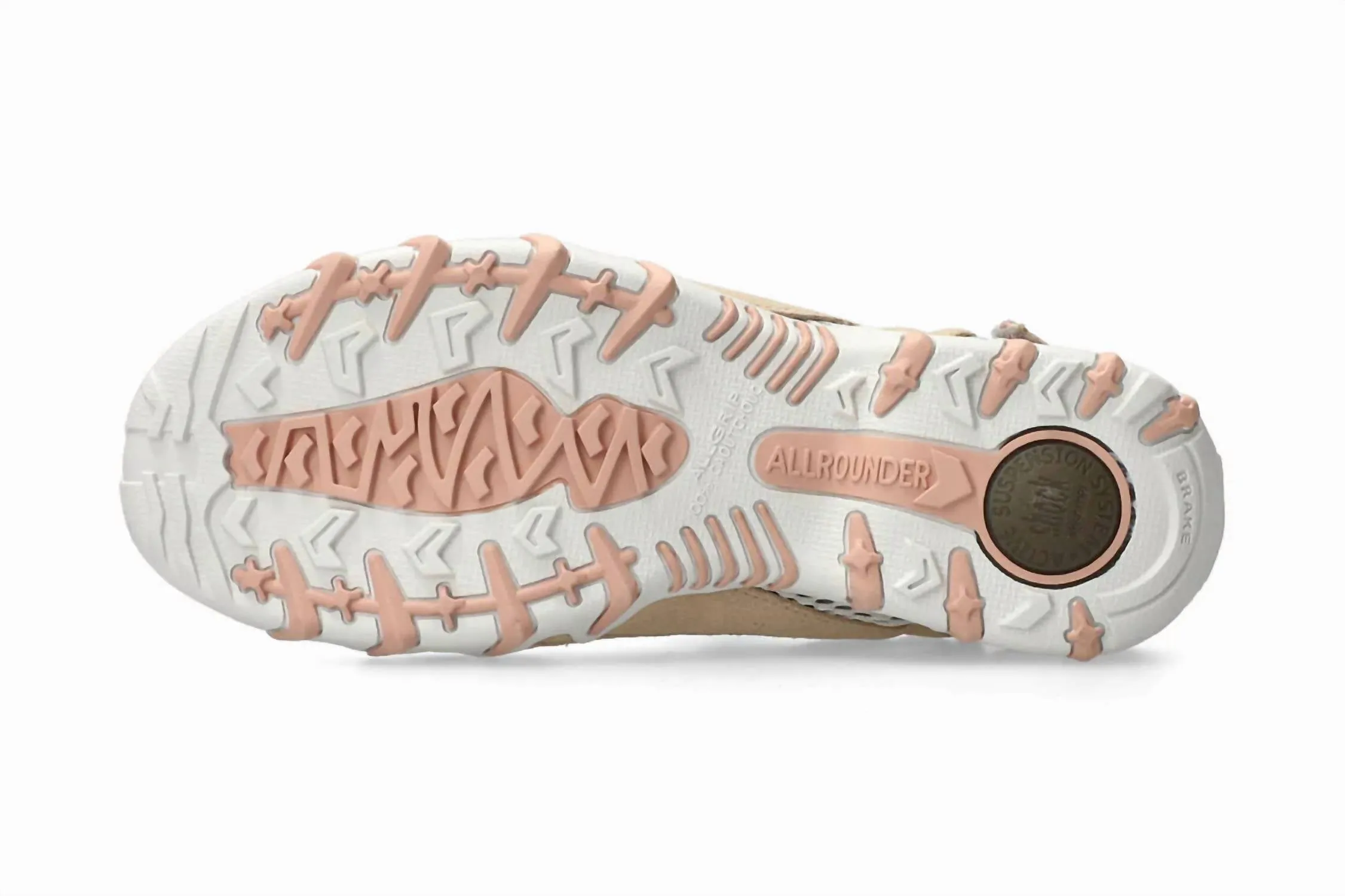 Women's Niro Rugged Mary Jane Shoes In Sahara And Nimbus Clous