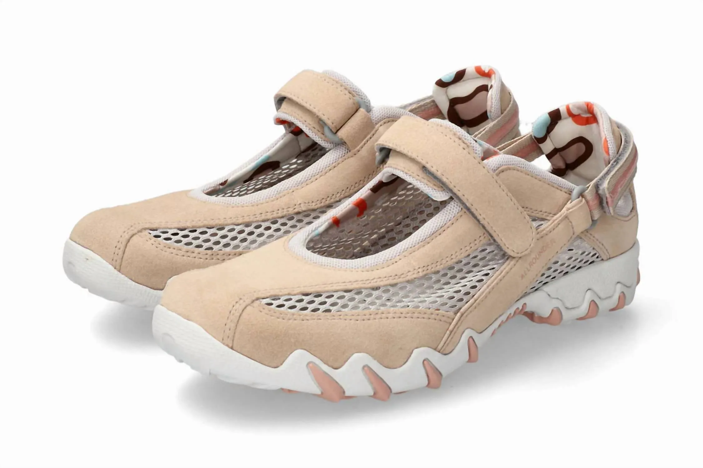 Women's Niro Rugged Mary Jane Shoes In Sahara And Nimbus Clous
