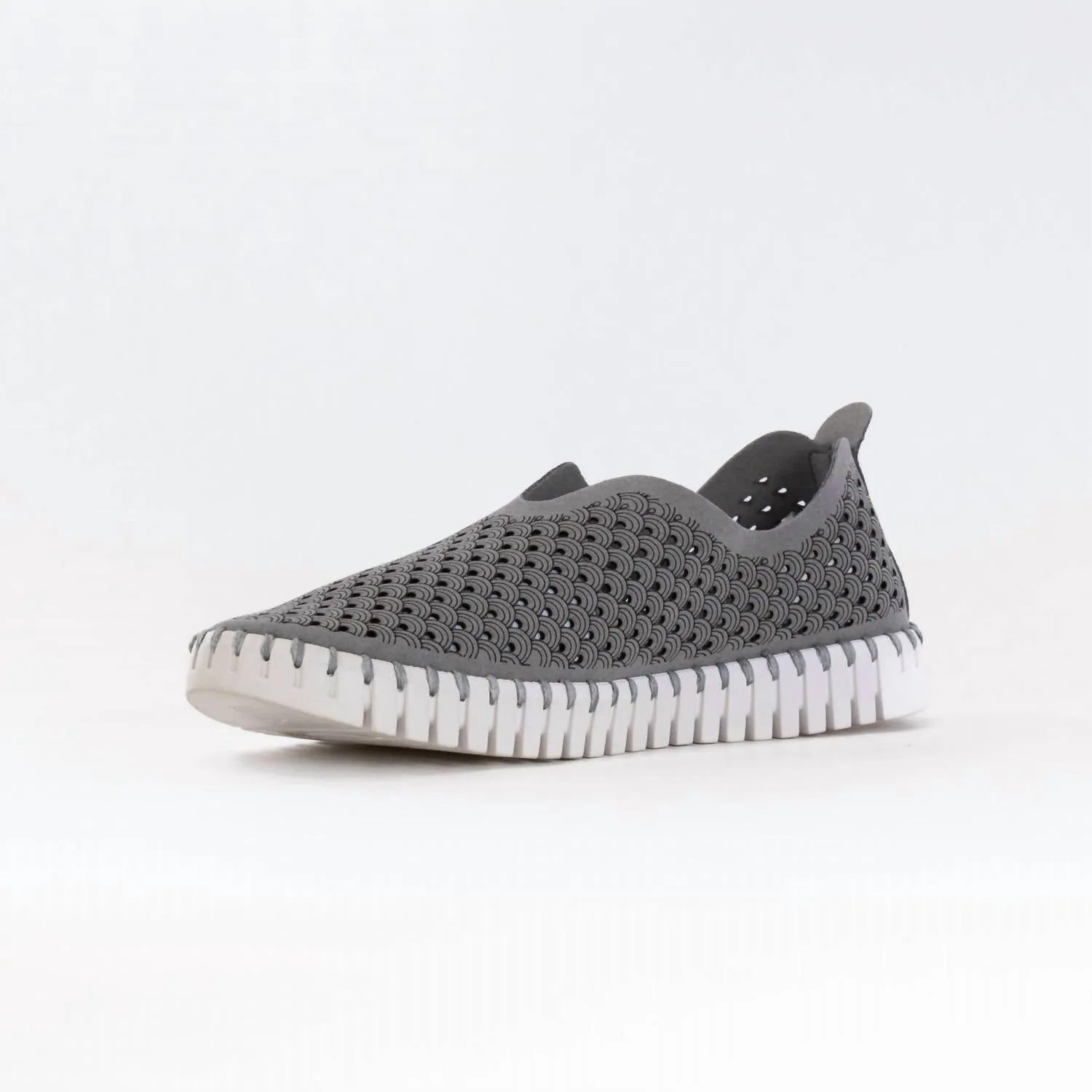 Women's Nubuck Upper Tulip Shoes In Grey