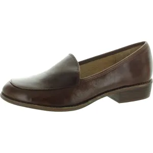 Womens Padded Insole Leather Loafers