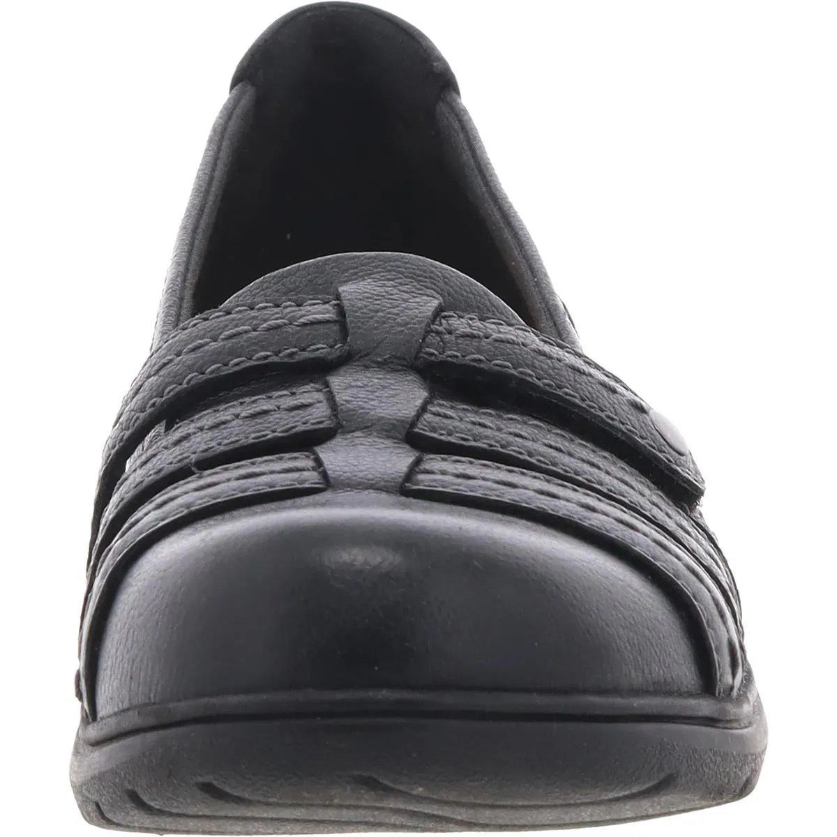 Womens Padded Insole Leather Loafers